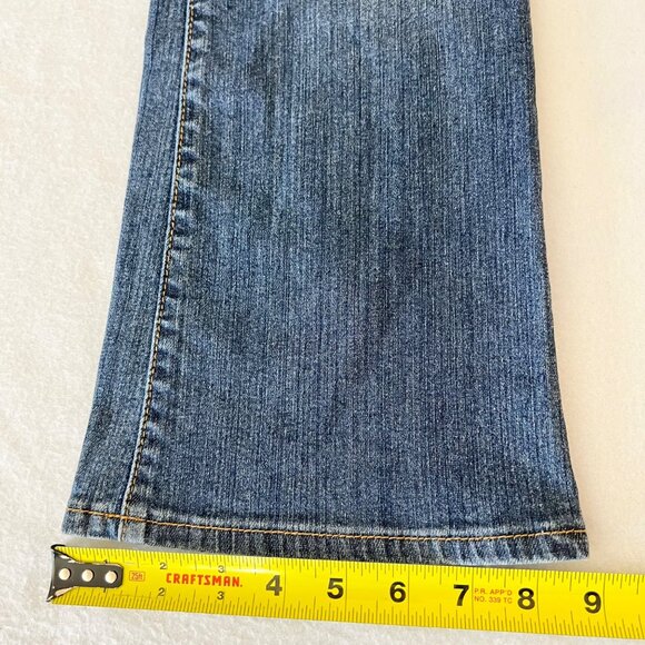 Kut From The Kloth Women's Stretch Felicia Baby Bootcut Jeans Size 4 Low Rise - Picture 11 of 11